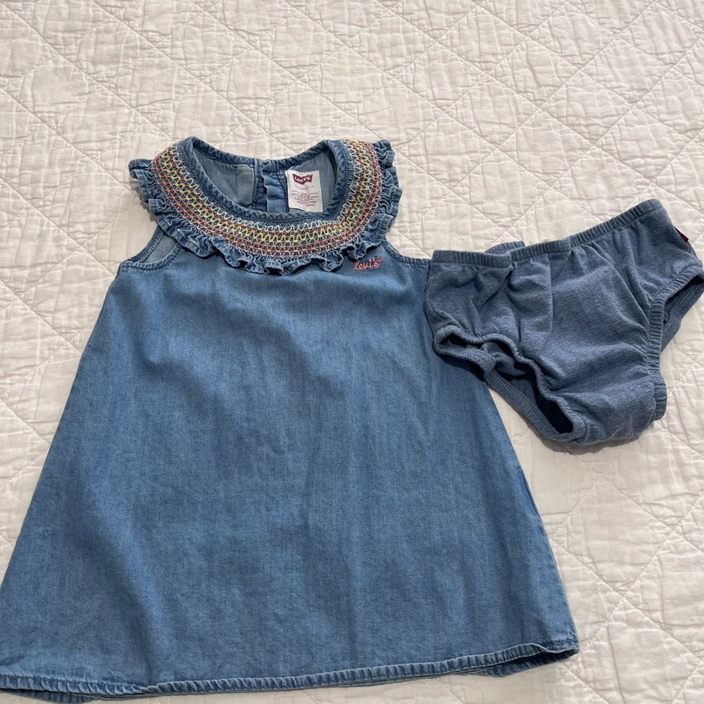 Levi’s Denim Sleeveless Dress  24 Months TODDLER